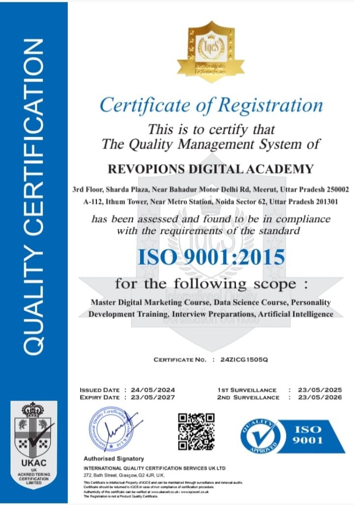 certificate rda